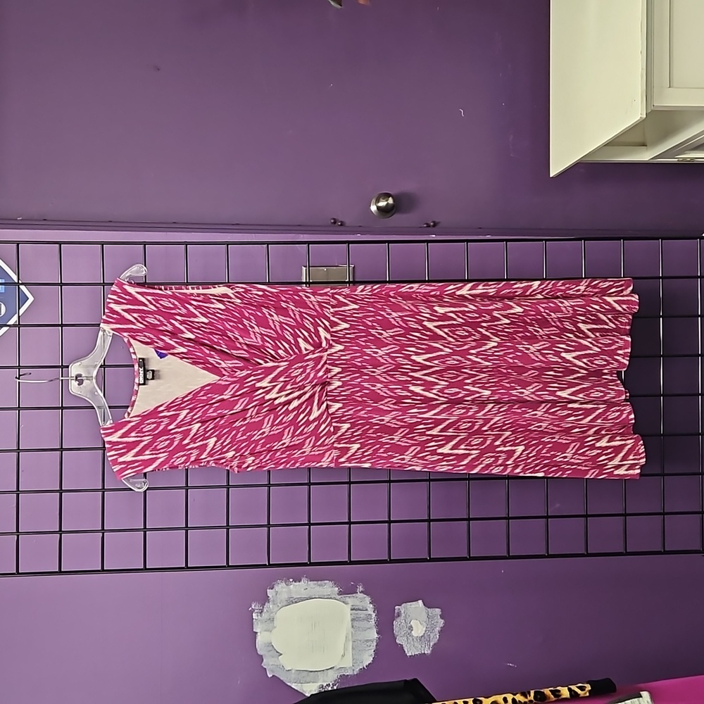 💙 girls sundress DKNY pink design S